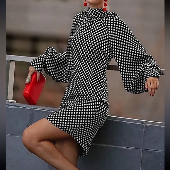 Summer Clothes For Women Dresses Vintage Style Elegant Polka Dot Dress Spaghetti Strap Self Tie Side Slit Midi Dress Sundress